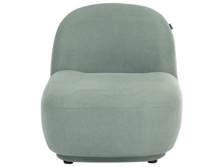 Living Room Set 4 Seater Fabric Light Green Akifa