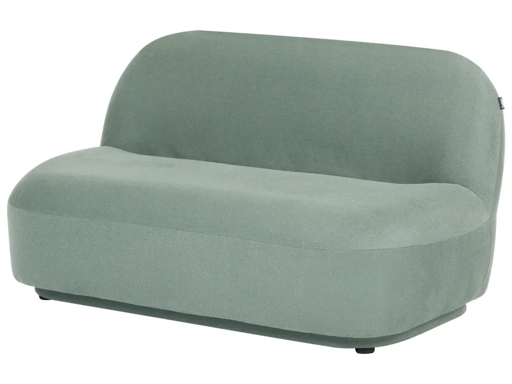 Living Room Set 4 Seater Fabric Light Green Akifa