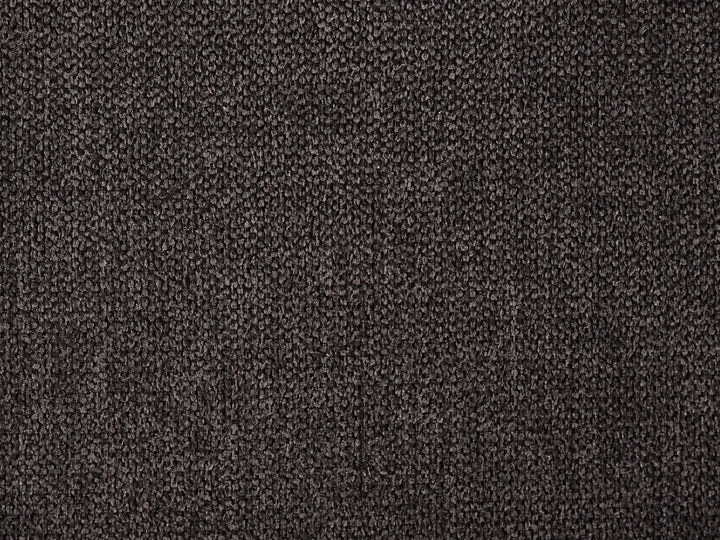 Sofa 3 Seater Fabric Dark Brown Arlo