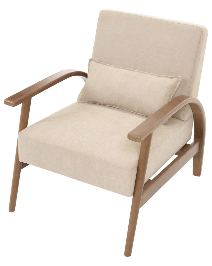 Armchair Fabric Beige Melisa