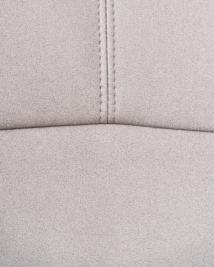 Swivel Armchair Fabric Light Grey Elliona