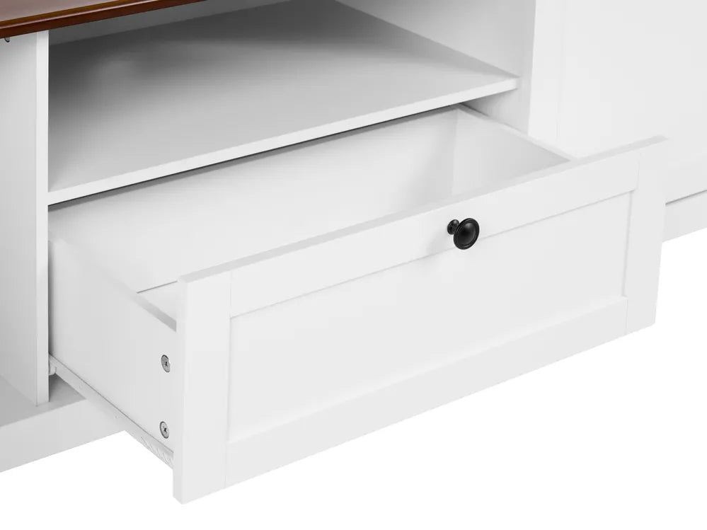TV Stand White Nakash