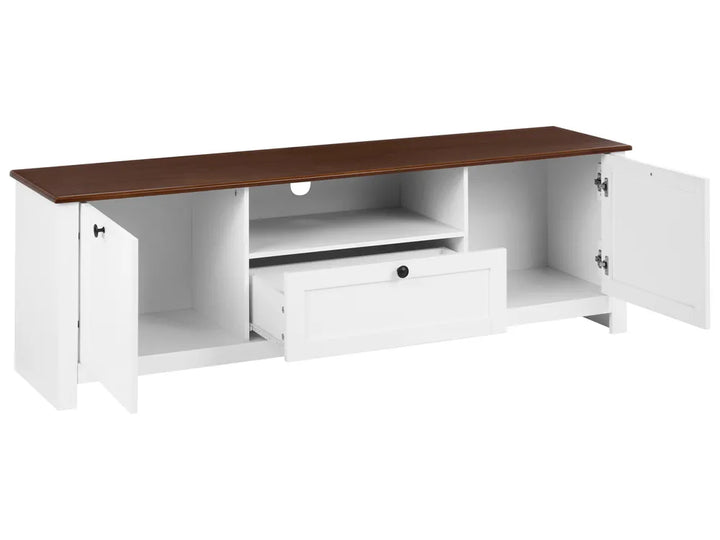 TV Stand White Nakash