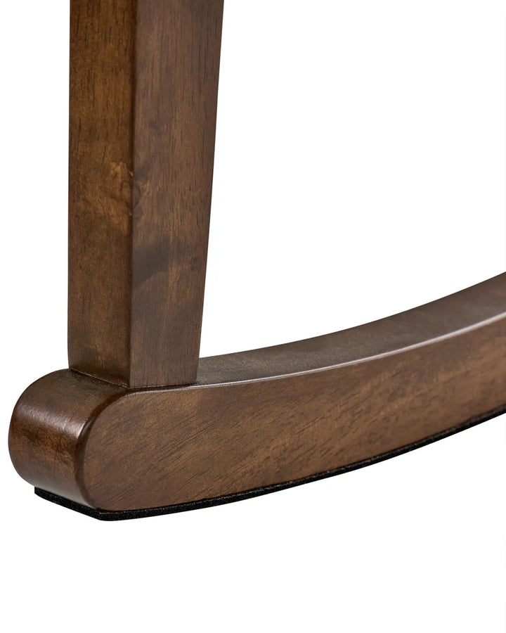 Rocking Chair Wood Brown/ Light Beige Corvin