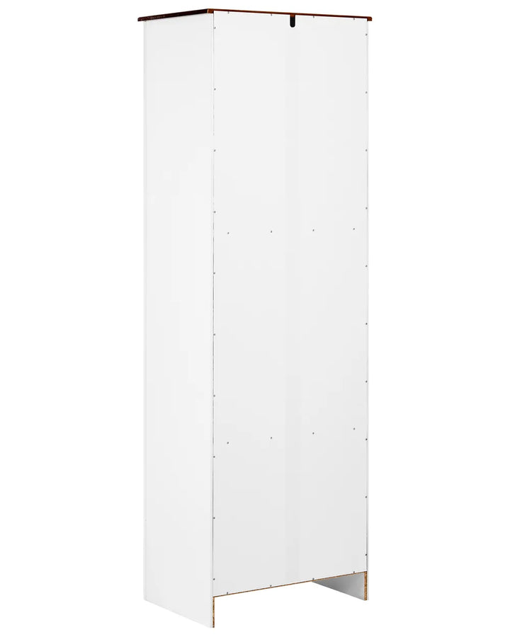 Glass Display Cabinet 60 cm White Nakash
