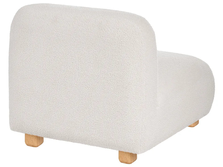 Modular Sofa 3 Seater Boucle Off-White Eyler