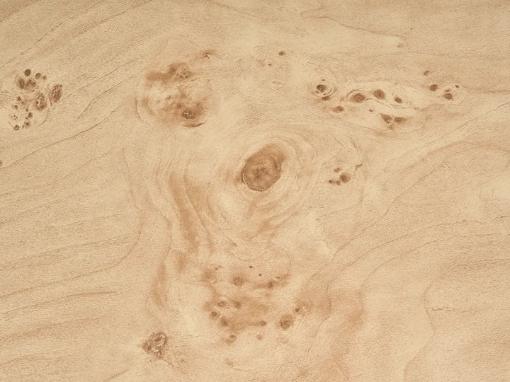 Dining Table Burl Effect 180 cm 90 cm Hanson