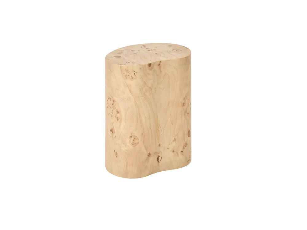 Set of 2 Coffee Tables Burl Effect Dickie