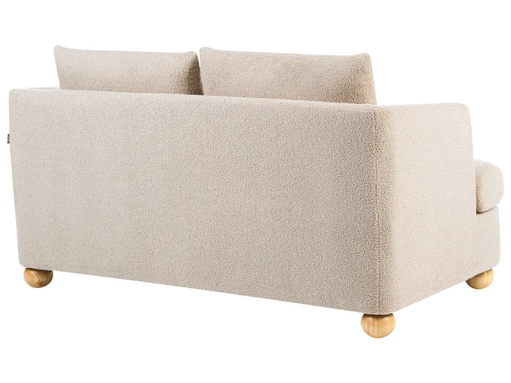 Sofa 2 Seater Boucle Beige Merrylite