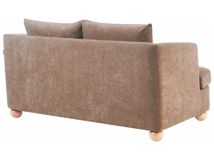 Sofa 2 Seater Chenille Brown Merrylite