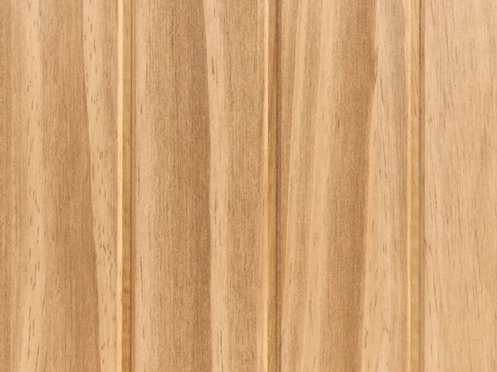 3 Door Sideboard Pine Wood Light Brown Sofia