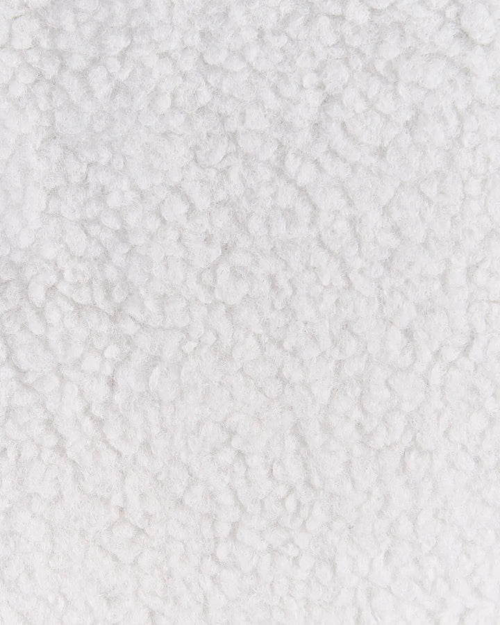 Swivel Armchair Boucle Off-White Arnya