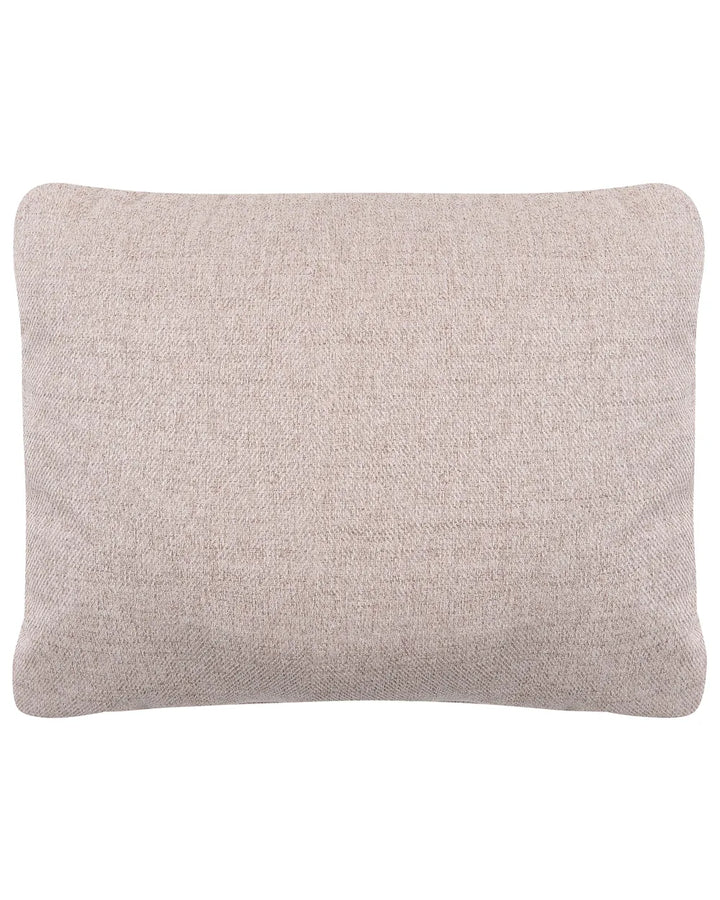Swivel Armchair with Storage Fabric Beige Marquet