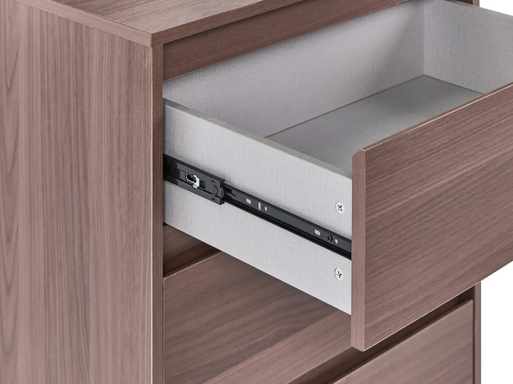 4 Drawer Chest Dark Brown Riley