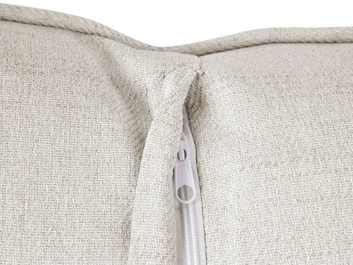 Sofa 3 Seater Fabric Off-White Jahey
