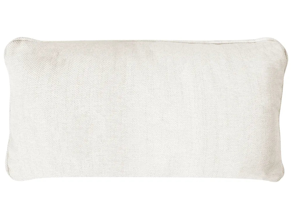 Sofa 3 Seater Fabric Off-White Jahey