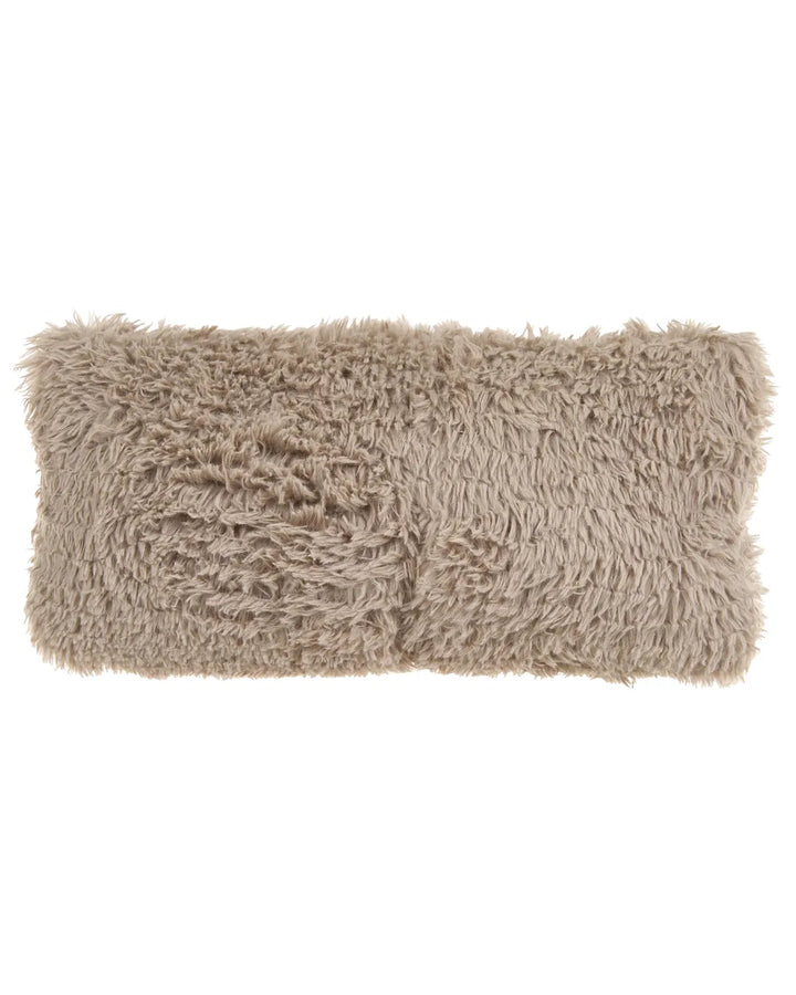 Rocking Chair Faux Fur Taupe Amilio