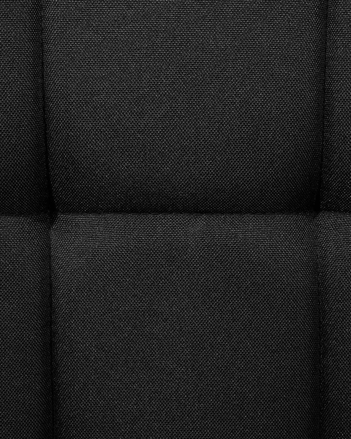 Set of 2 Bar Chairs Swivel Black Kenda