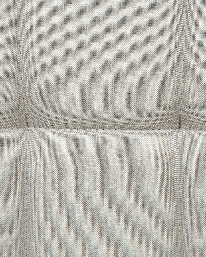 Set of 2 Bar Chairs Swivel Light Beige Kenda