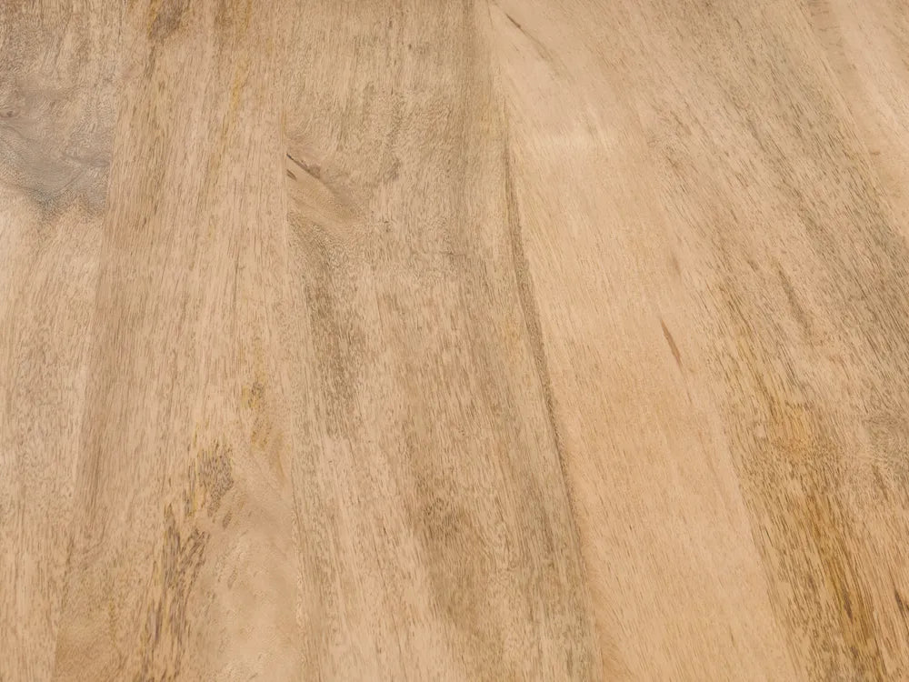 Dining Table Light Brown 110 cm 110 cm Mango Wood Lowen