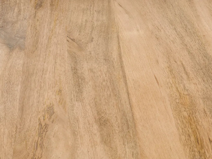 Dining Table Light Brown 110 cm 110 cm Mango Wood Lowen