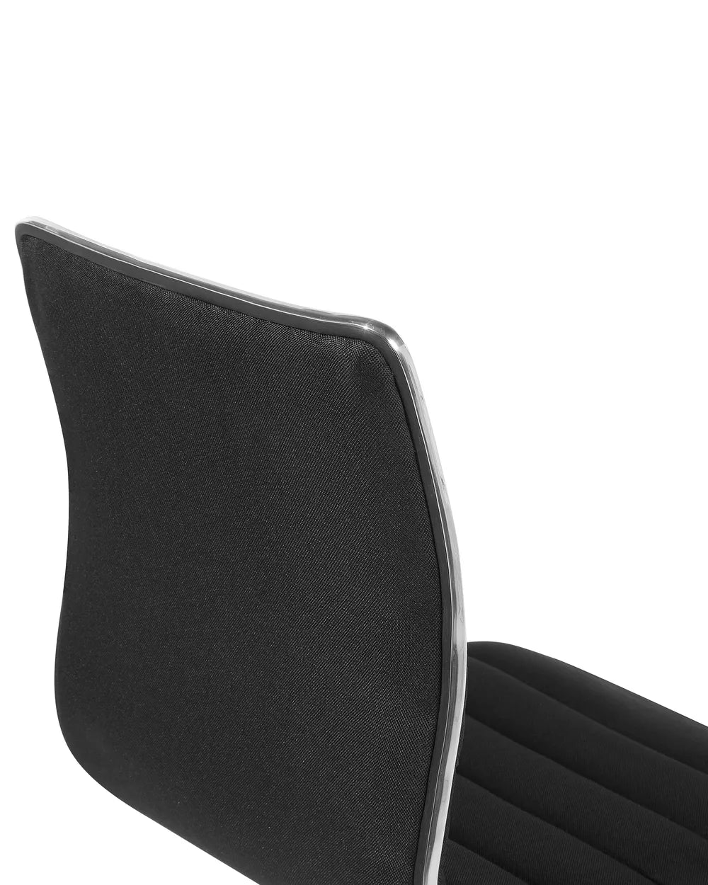 Set of 2 Bar Chairs Swivel Black Sydney