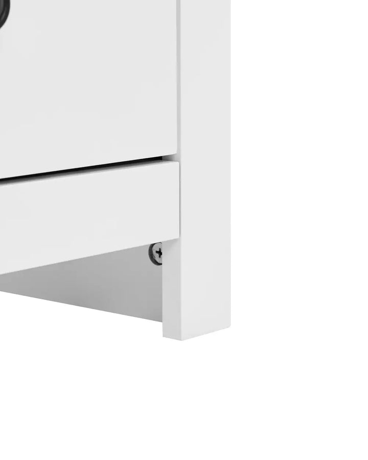 Display Cabinet 80 cm White Nakash