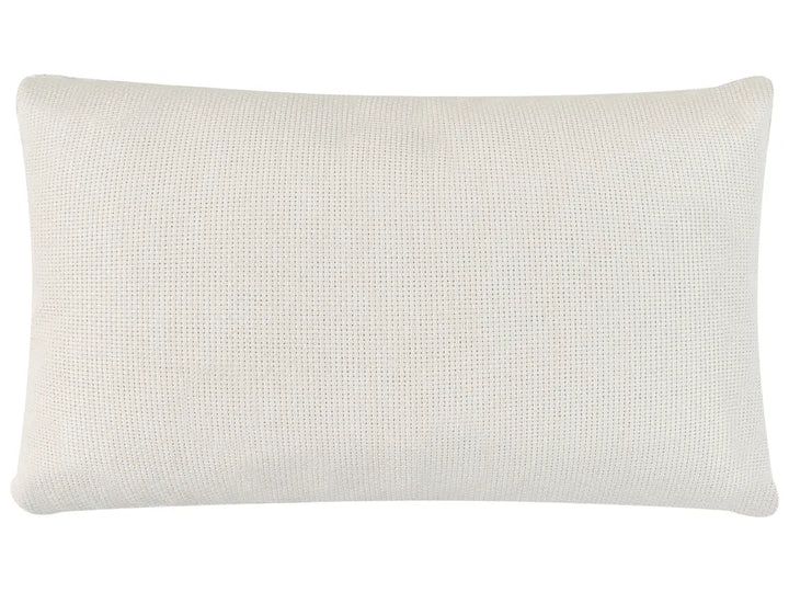 Corner Sofa Bed 3 Seater Fabric White Right Hand Reggis