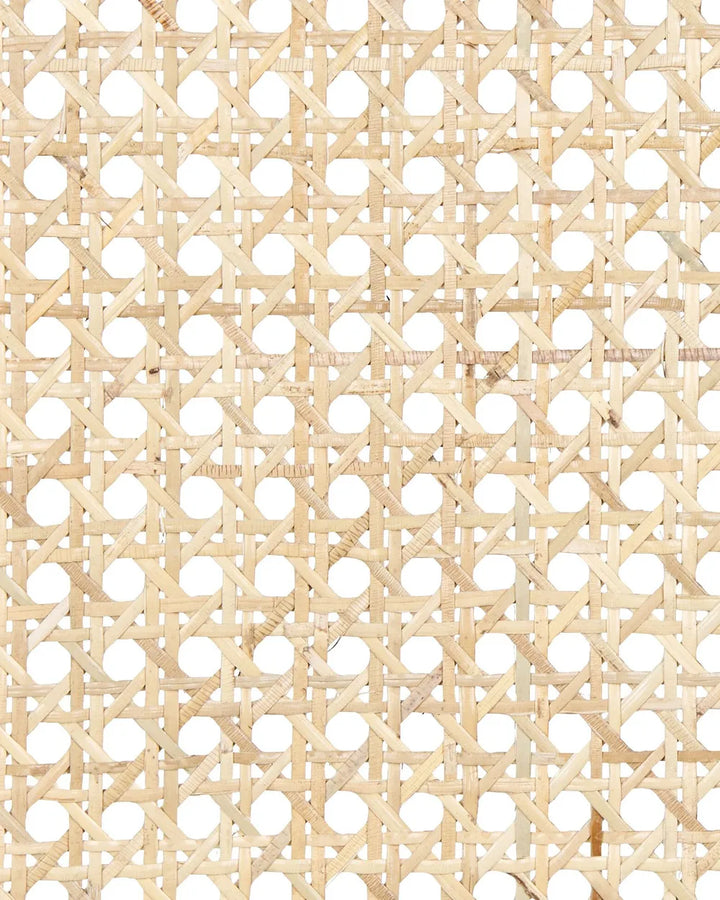 Set of 2 Bar Chairs Rattan Light Beige Linnzi
