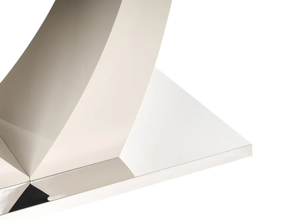 Extending Dining Table Light Beige 160/200 cm 90 cm Aguilar