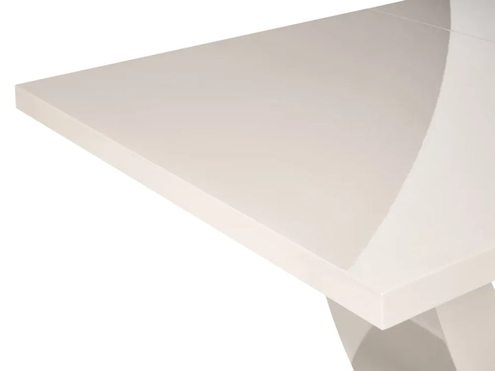 Extending Dining Table Light Beige 160/200 cm 90 cm Aguilar