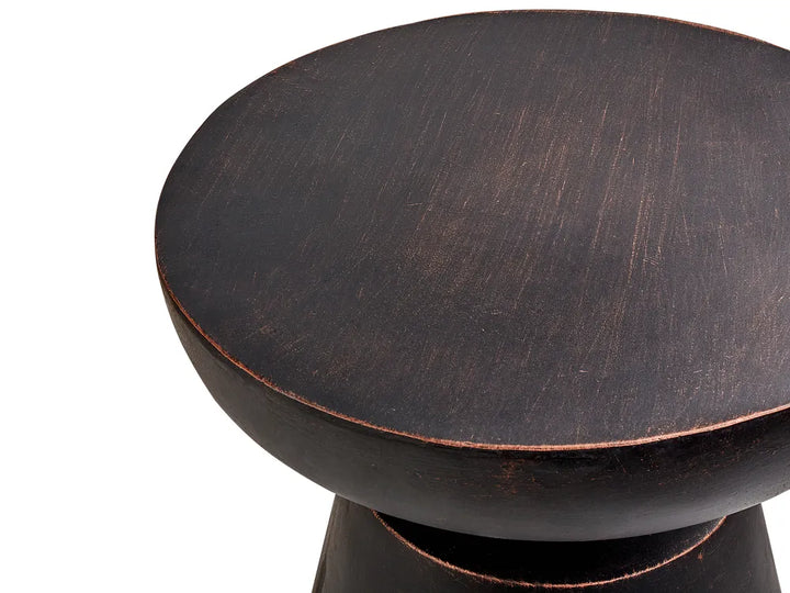 Side Table 45 cm 45 cm Black Armengol