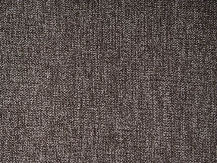 Living Room Set 6 Seater Fabric Brown Zayn