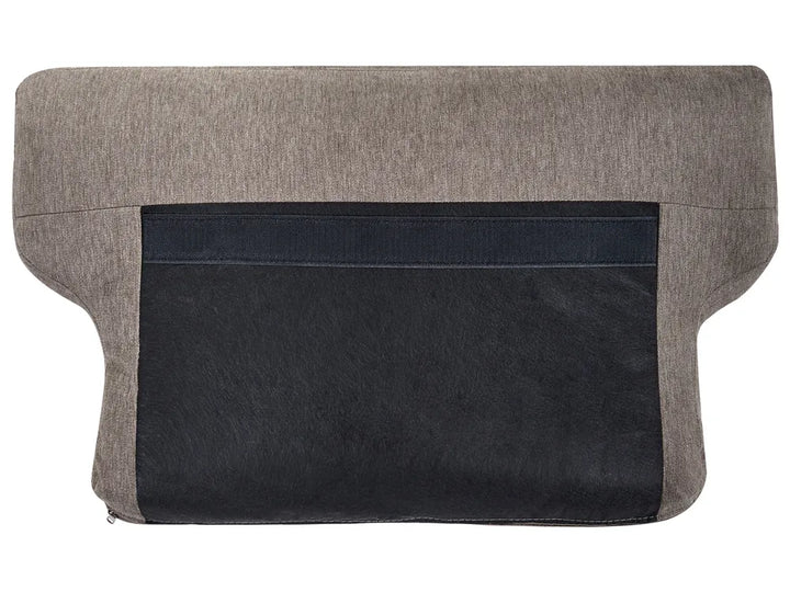 Living Room Set 6 Seater Fabric Brown Zayn
