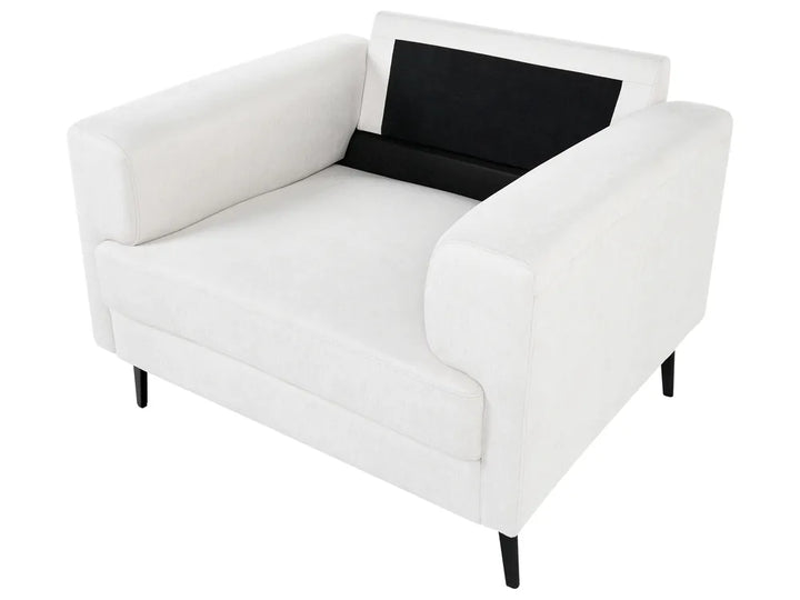 Living Room Set 6 Seater Fabric Light Beige Zayn