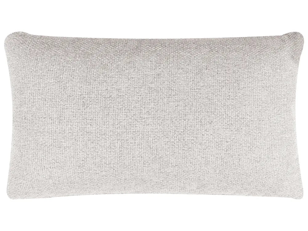 Corner Sofa Bed 3 Seater Fabric Grey Right Hand Reggis