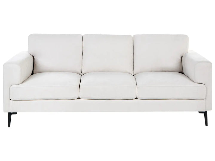 Living Room Set 7 Seater Fabric Light Beige Zayn