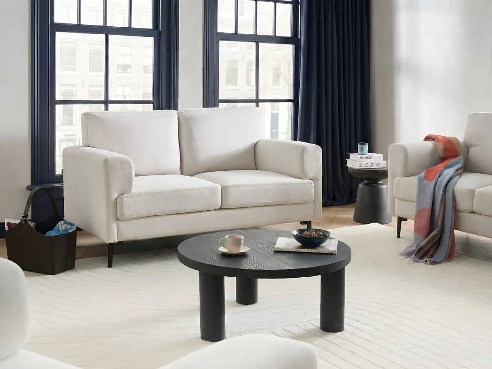 Living Room Set 7 Seater Fabric Light Beige Zayn