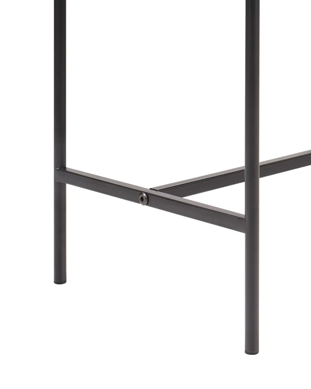 2 Drawer Bedside Table Black Mamata