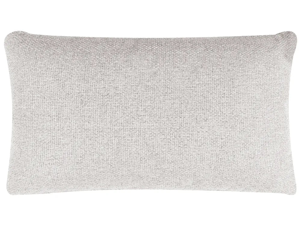 Corner Sofa Bed 3 Seater Fabric Grey Left Hand Reggis