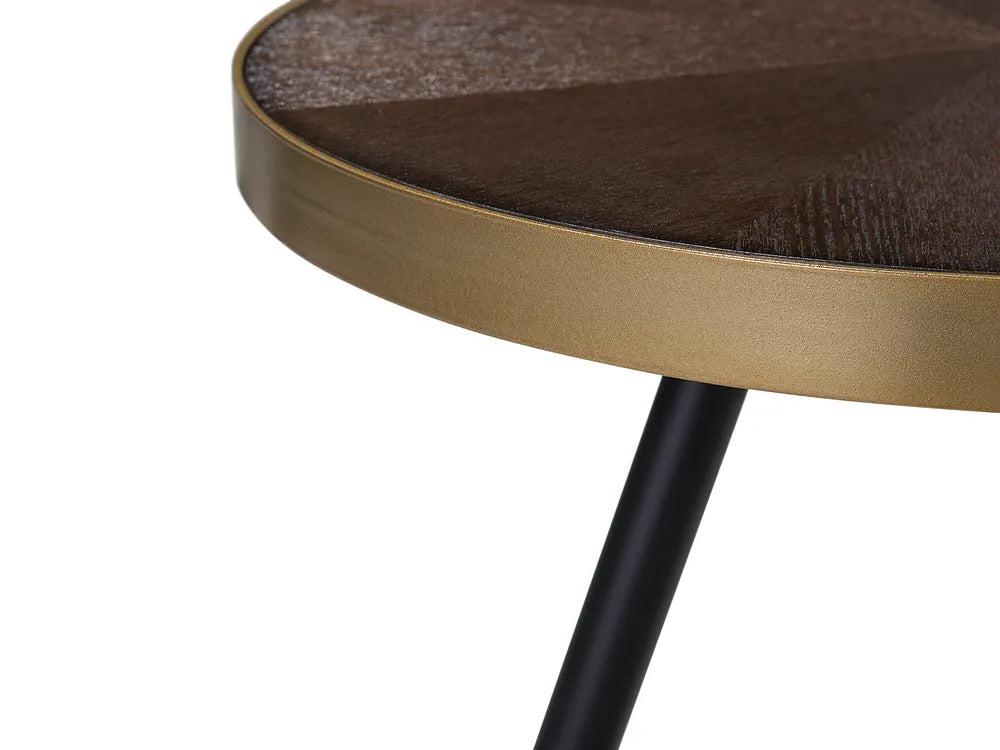 Coffee Table Dark Ash Wood Kiea