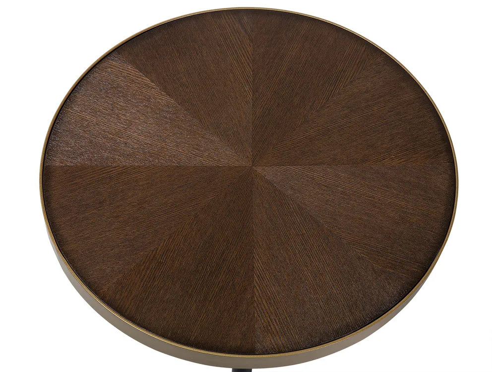 Coffee Table Dark Ash Wood Kiea