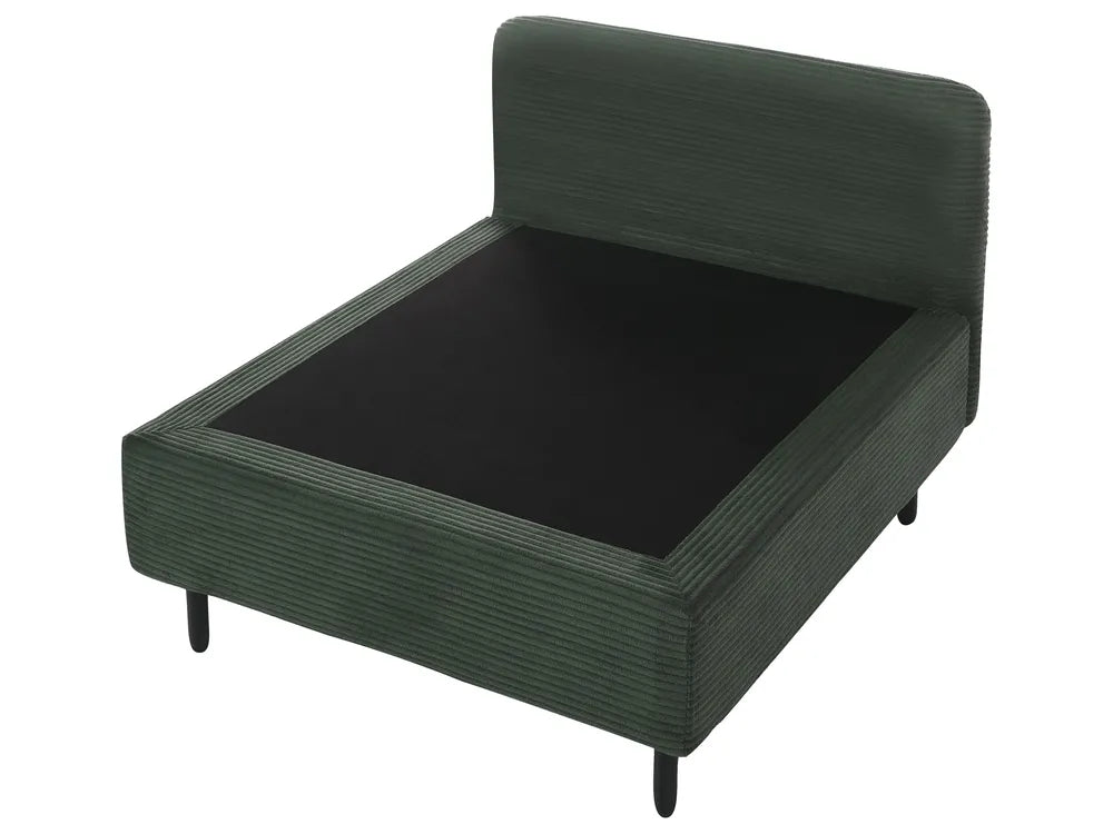 Modular Sofa 3 Seater Corduroy Dark Green Nyhan