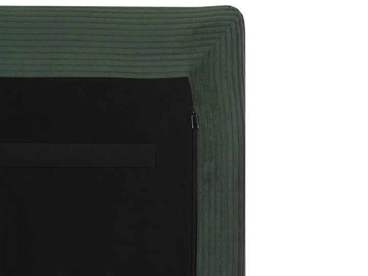 Modular Sofa 3 Seater Corduroy Dark Green Nyhan