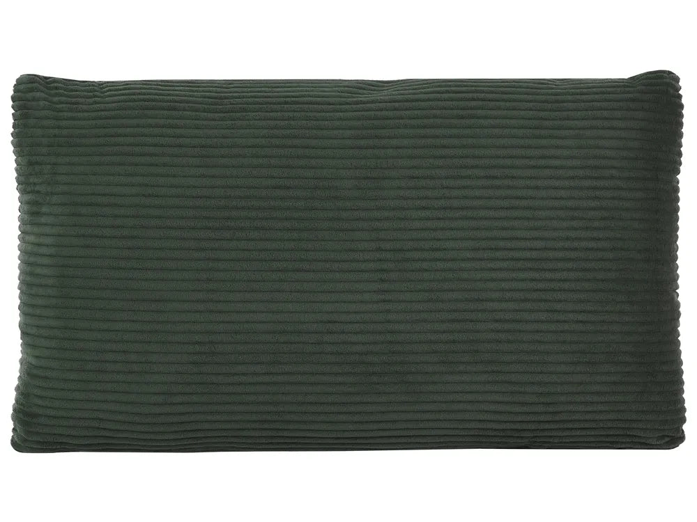 Modular Sofa 3 Seater Corduroy Dark Green Nyhan