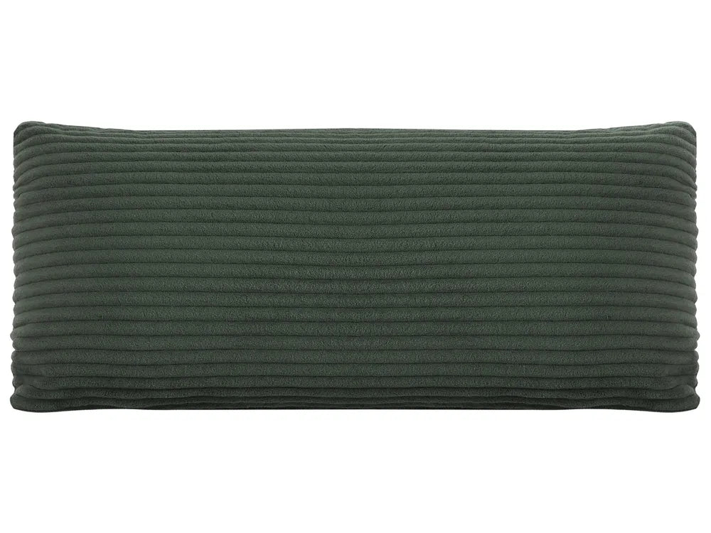 Modular Sofa 3 Seater Corduroy Dark Green Nyhan