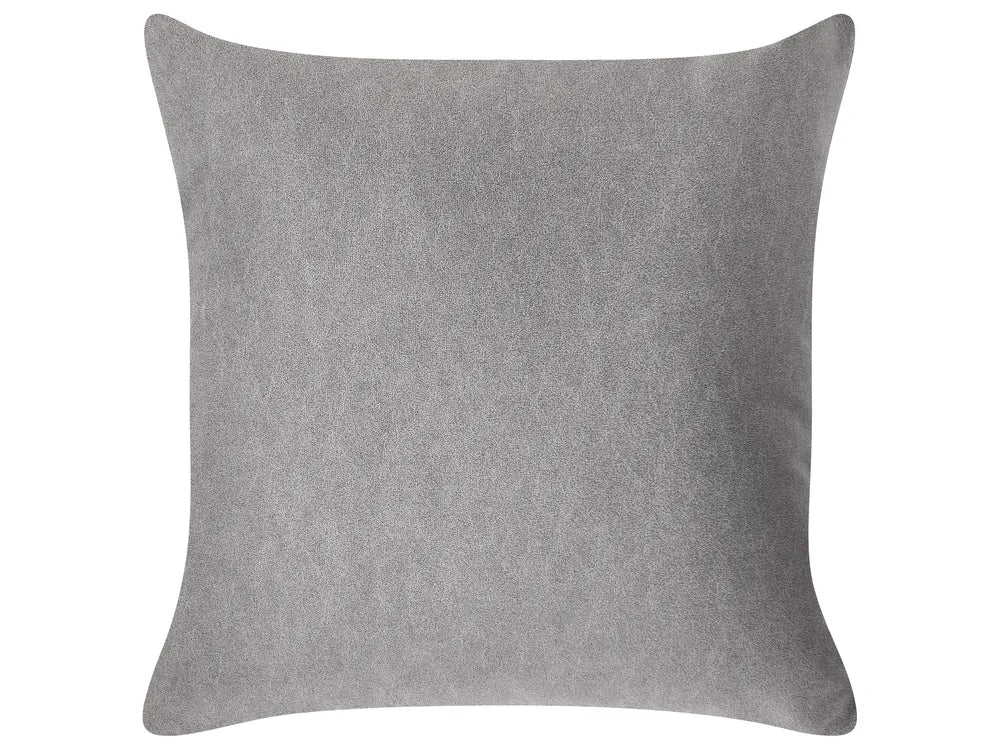 Sofa with Ottoman Fabric Grey Osmond