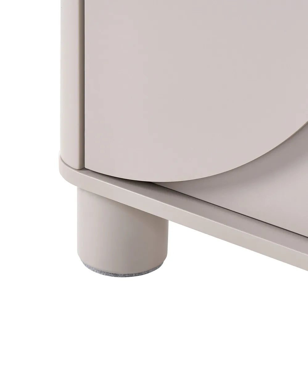 Bedside Table Beige Markele