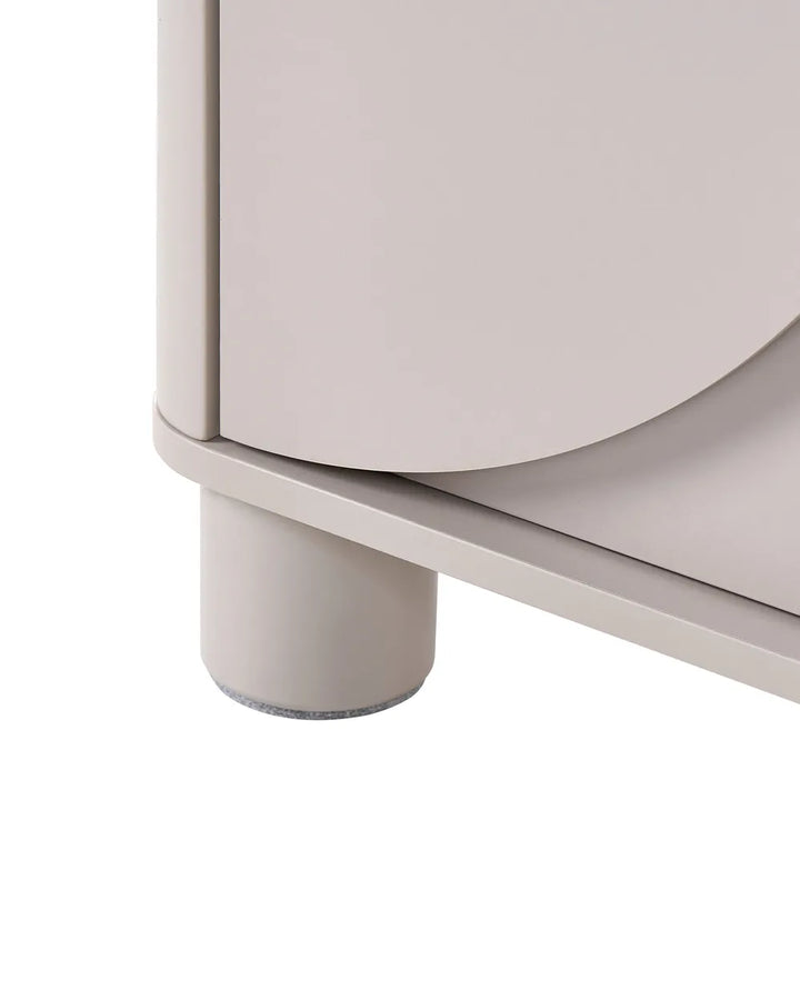 Bedside Table Beige Markele