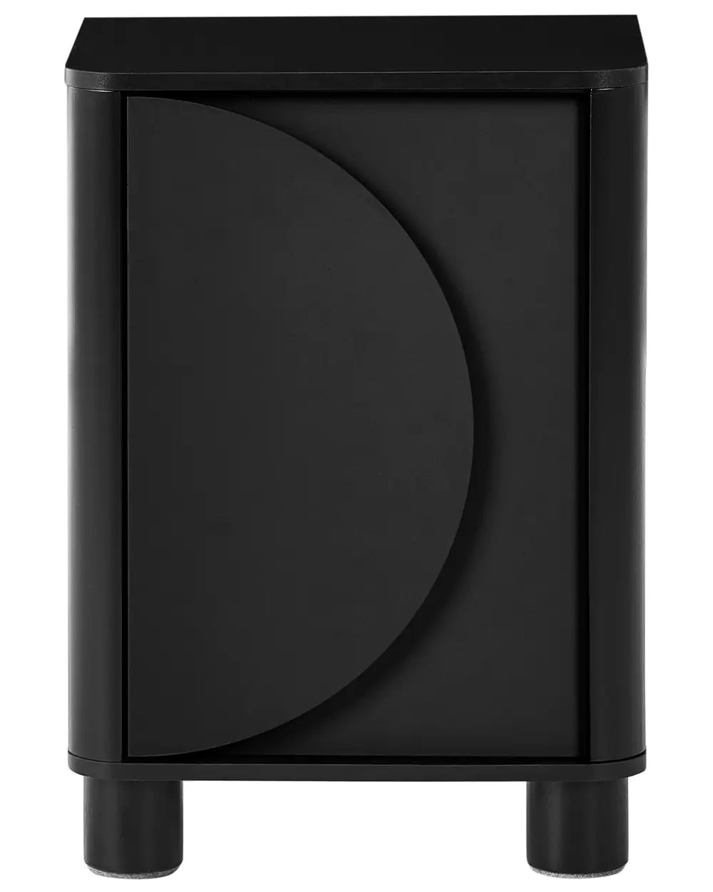 Bedside Table Black Markele